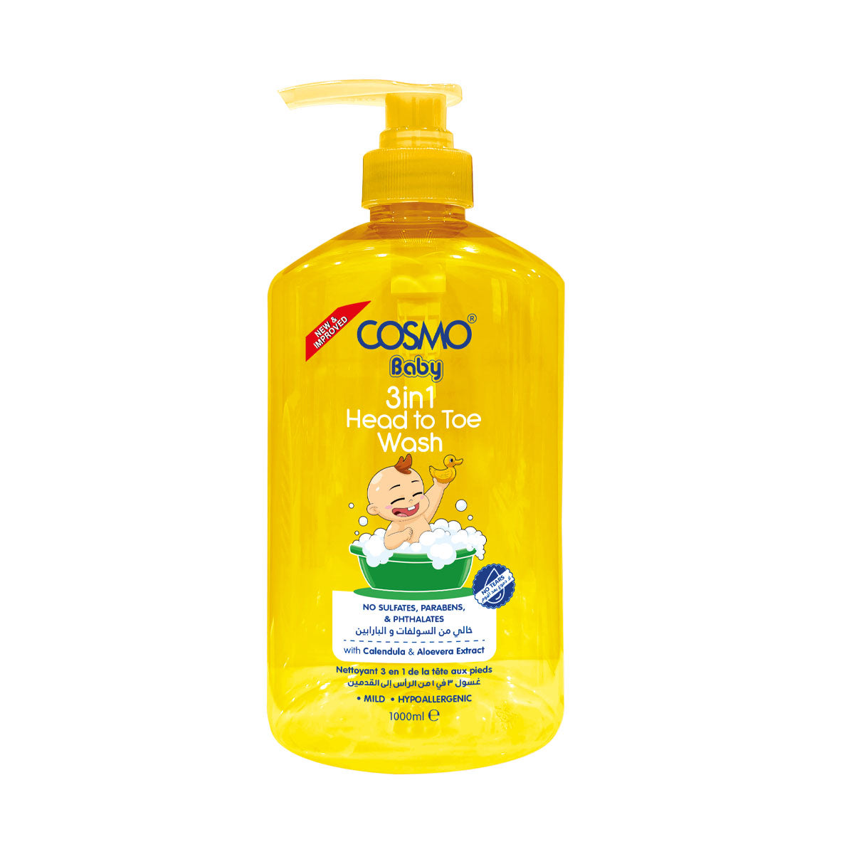 3 in 1 Head To Toe Wash